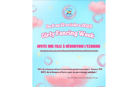 LA GIRLY FENCING WEEK